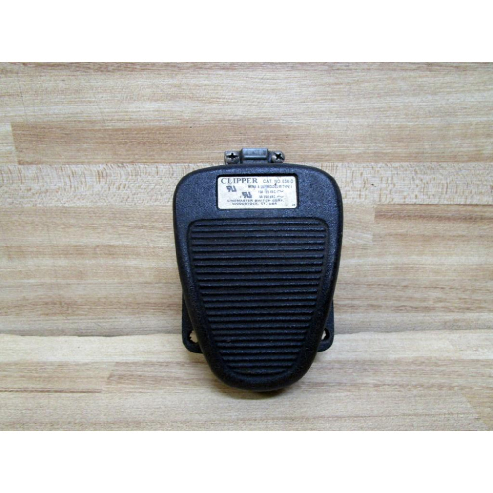 Linemaster Switch 634-D Foot Switch 634D - Used Linemaster Switch 634-D Foot Switch 634D - Used