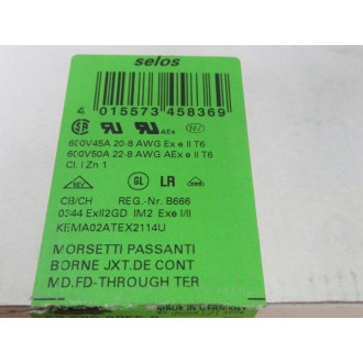 Wieland 57.506.0055.0 WK 6UV0 Terminal Block 5750600550 (Pack of 68)