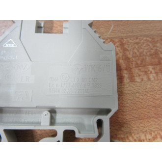 Wieland 57.506.0055.0 WK 6UV0 Terminal Block 5750600550 (Pack of 68)