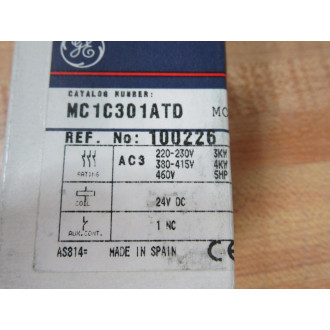 General Electric MC1C301ATD Contactor