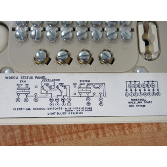 Honeywell W950U1004 Thermostat Status Panel Honeywell W950U1004 Thermostat Status Panel