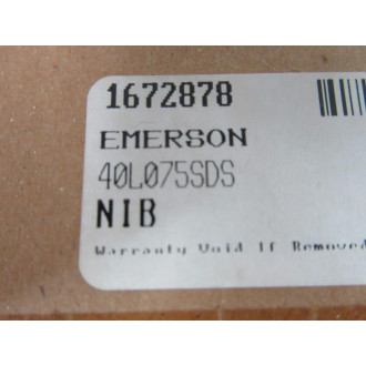Emerson 40L075SDS Pulley Emerson 40L075SDS Pulley