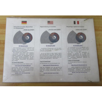 Siemens 6ES7 193-4BA00-0AA0 Label Strips 6ES71934BA000AA0 (Pack of 10)