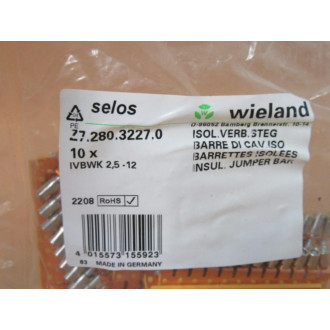 Wieland Z7.280.3227.0 Insulated Jumper Z728032270 (Pack of 10)