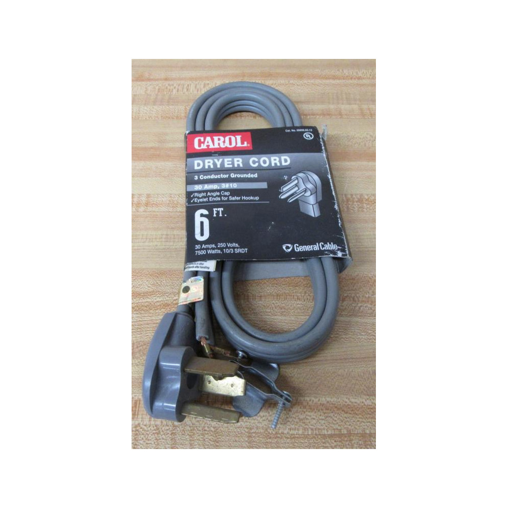 Carol 05656.63.10 Dryer Cord 056566310 Carol 05656.63.10 Dryer Cord 056566310