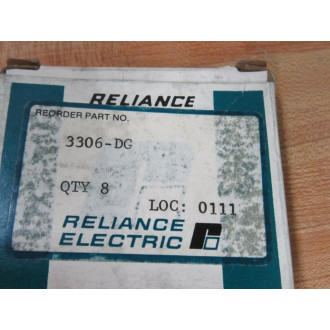 Reliance 3306-DG Carbon Brush 3306DG (Pack of 8)