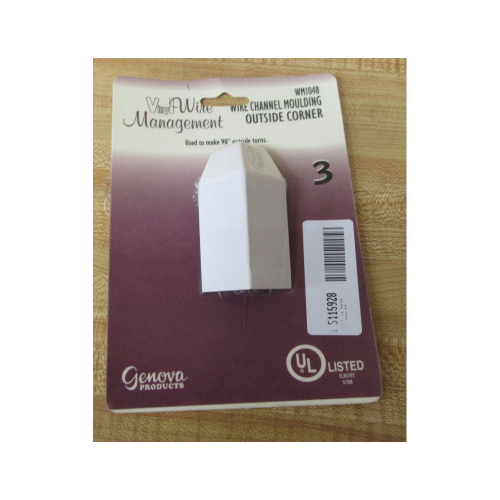 Genova Products WM104B Outside Corner (Pack of 10)