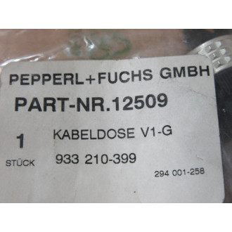Pepperl + Fuchs 12509 Cable Connector V1-G
