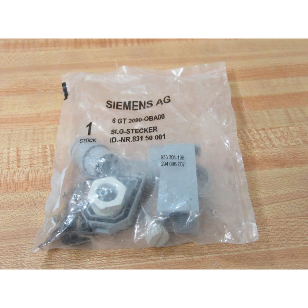 Siemens AG 6 GT 2090-OBA00 Connector 6 GT 2090-0BA00 Siemens AG 6 GT 2090-OBA00 Connector 6 GT 2090-0BA00