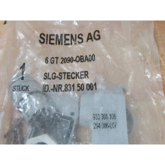 Siemens AG 6 GT 2090-OBA00 Connector 6 GT 2090-0BA00