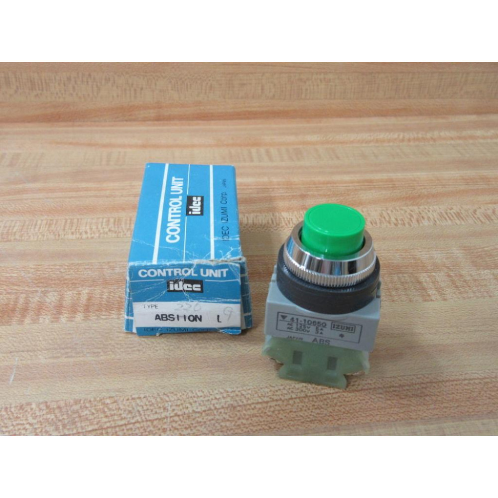 IDEC ABS110N Izuni Push Button ABS110N L Green