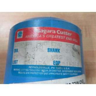 Niagara Cutter CRE124 Corner And End Mill 14360