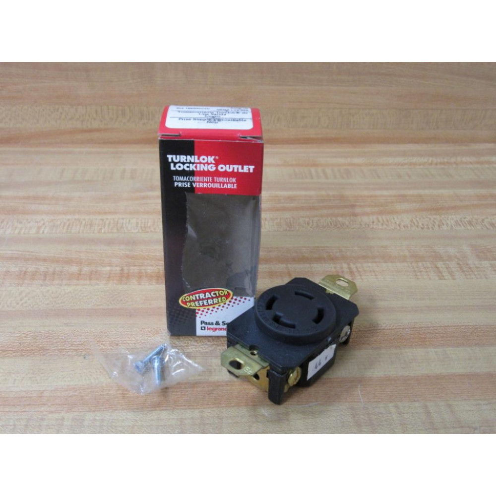 Pass & Seymour L1430-RCC Legrand Turnlok Single Outlet L1430RCC Pass & Seymour L1430-RCC Legrand Turnlok Single Outlet L1430RCC