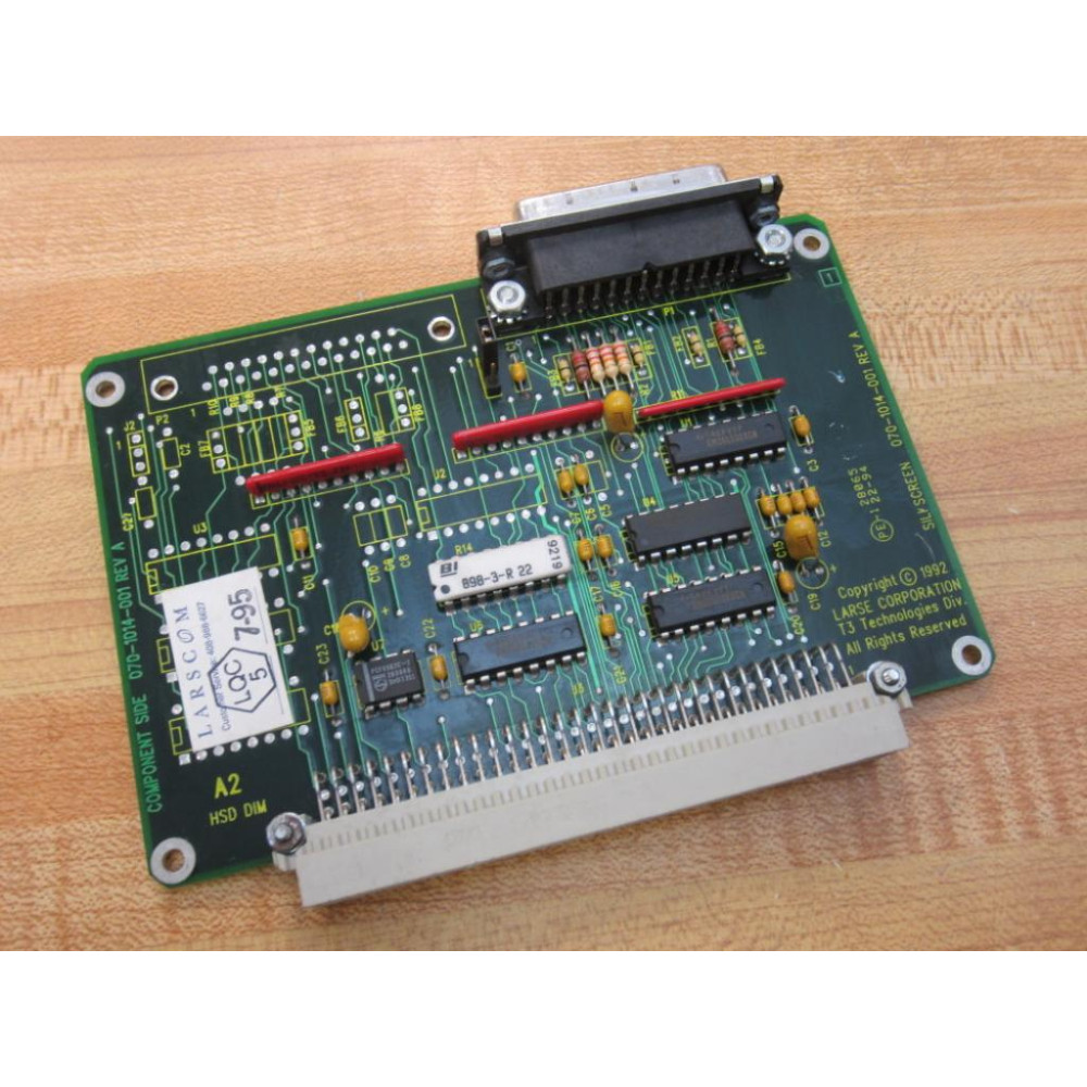 Larse 070-1014-001 Circuit Board 070-1013-001 - Used Larse 070-1014-001 Circuit Board 070-1013-001 - Used