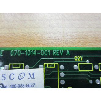 Larse 070-1014-001 Circuit Board 070-1013-001 - Used