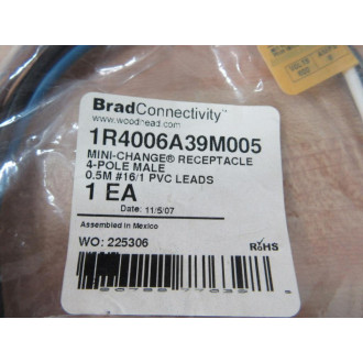 Brad Harrison 1R4006A39M005 Molex Mini-Change Receptacle 1300130376