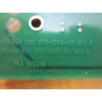 Larse 070-1001-002-02 A1 MEGA-1 Board 070-1003-001 - Used