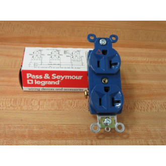 Pass & Seymour IG6300-BL Legrand Duplex Receptacle IG6300BL