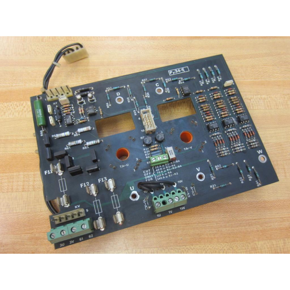 SIEI ECS1315-2 Py34-1 Board ECS13152 - Used