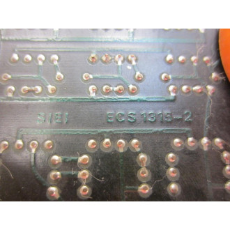 SIEI ECS1315-2 Py34-1 Board ECS13152 - Used