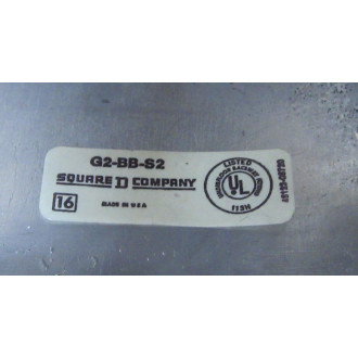 Square D G2-BB-S2 Duplex Receptacle G2BBS2