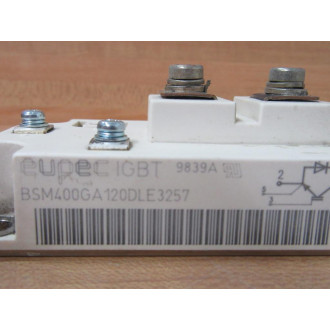 Eupec BSM400GA120DLE3257 IGBT Transistor Module - Used Eupec BSM400GA120DLE3257 IGBT Transistor Module - Used