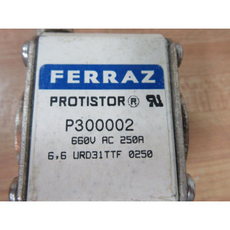 Gould Shawmut Ferraz Mersen P300002 Protistor fuse - Used Gould Shawmut Ferraz Mersen P300002 Protistor fuse - Used