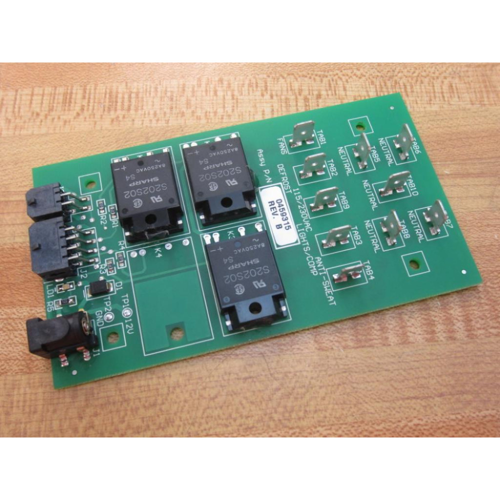 Hussmann 0459315 Circuit Board RM4H - Used