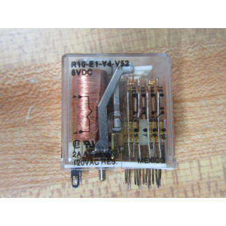 Potter & Brumfield R10-E1-Y4-V52 Relay R10E1Y4V52 - New No Box