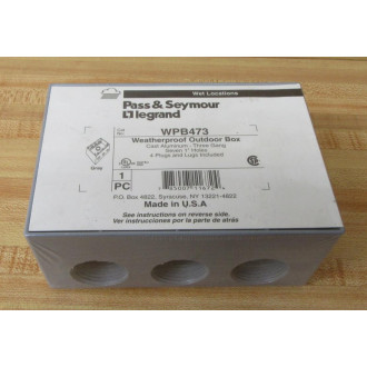 Pass & Seymour WPB473 Outlet Box