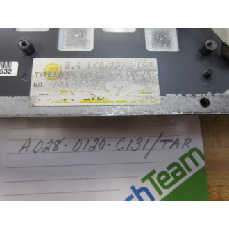 GEFanuc A02B-0120-C131 8.4" Color LCDMDI Unit A02B-0120-C131TAR Panel Only - Used