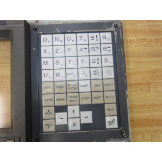 GEFanuc A02B-0120-C131 8.4" Color LCDMDI Unit A02B-0120-C131TAR Panel Only - Used