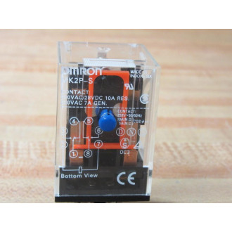 Omron MK2P-S Relay MK2PS MK2P-S-250VAC-28VDC' - New No Box Omron MK2P-S Relay MK2PS MK2P-S-250VAC-28VDC' - New No Box