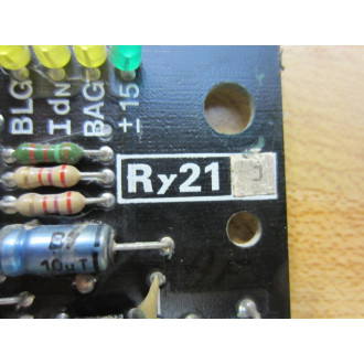 SIEI ECS 1258-4 Ry21 Regulator Board ECS12584 Ry21j - Parts Only