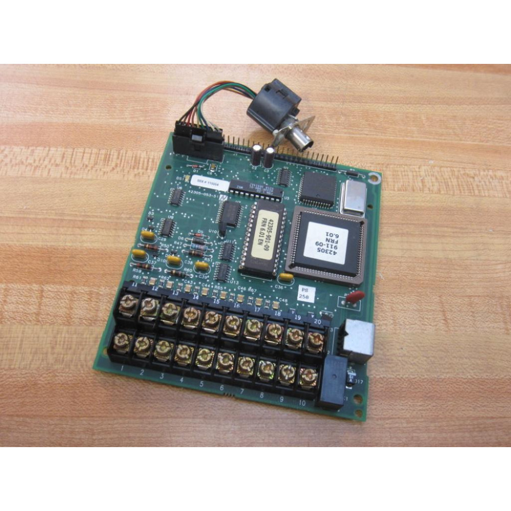 Allen Bradley 42305-053-51 1305 Control Bd 42305351 Rev.N WConnector - Used Allen Bradley 42305-053-51 1305 Control Bd 42305351 Rev.N WConnector - Used