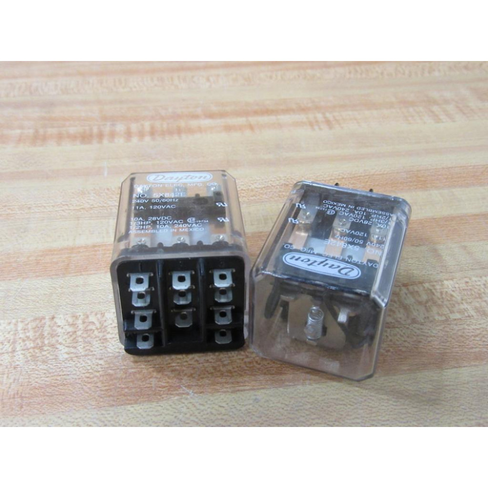 Dayton 5X842E-240V AC Relay 5X842E (Pack of 2) - New No Box