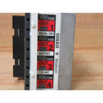 GouldModicon B550-101 Output Module B550101 - Used