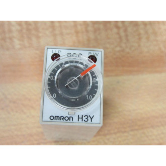 Omron H3Y-4 Timer H3Y4 0-1 Second 120VAC - New No Box
