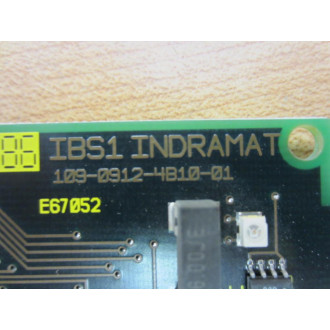 Indramat 109-0912-4B10-01 IBS1 Board 109-0912-4A10-01 - Used