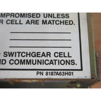 Westinghouse 8187A63H01 Transformer Aux. Current Module - Used