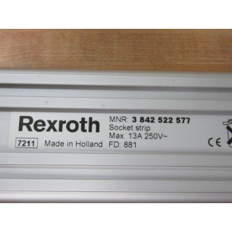 Rexroth 3 842 522 577 Plug Socket Strip 3842522577