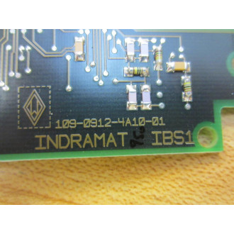 Indramat 109-0912-4B10-01 IBS1 Board 109-0912-4A10-01 wCable - Used