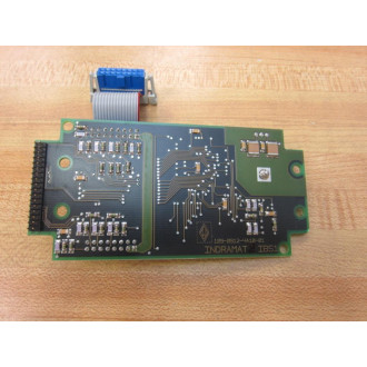 Indramat 109-0912-4B10-01 IBS1 Board 109-0912-4A10-01 wCable - Used
