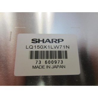 Sharp LQ150X1LW71N 15" LCD Display Panel WWire Leads - Used