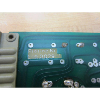 KAMPF E19.0029-1 Circuit Board E1900291 - Used