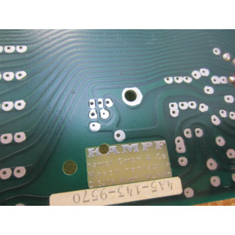 KAMPF E19.0029-1 Circuit Board E1900291 - Used