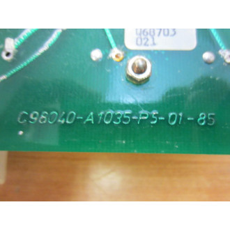 Siemens C98043-A1035-L5 Circuit Board C98043-A1035-L5-08 - Used