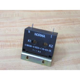 Norma C98130-A1023-C10-03-25 Transformer C98130A1023C100325 wBracket - Used