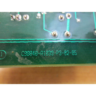 Siemens C98043-A1039-L DriveControl Board C98043-A1039-L-3-07 - Used