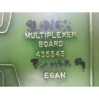 Egan 435343 Multiplexer Board - Used